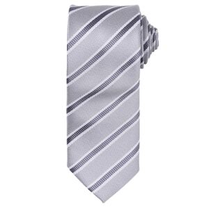 Waffle stripe tie Thumbnail