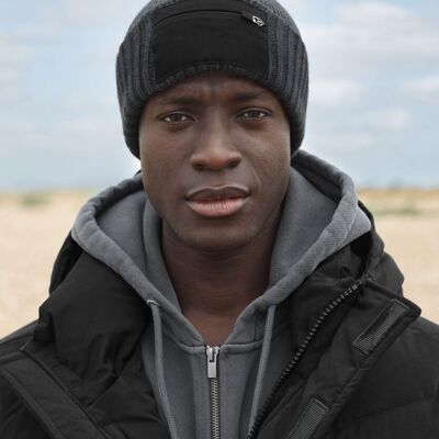 Zip patch beanie Thumbnail