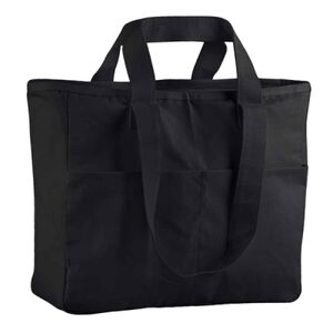 Double-handle cargo pocket tote Thumbnail