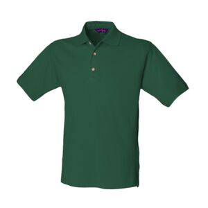 Classic cotton piqué polo with stand-up collar Thumbnail