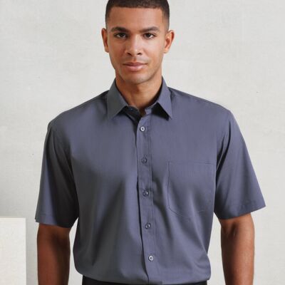 Short sleeve poplin shirt Thumbnail