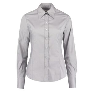 Women's corporate Oxford blouse long-sleeved (tailored fit) Thumbnail