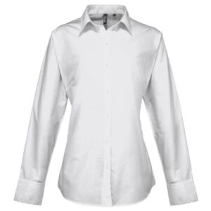 Women's supreme poplin long sleeve shirt Thumbnail