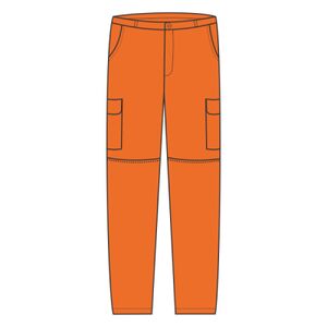 Hi-vis polycotton cargo trousers with kneepad pockets (HV018T/3M) Thumbnail