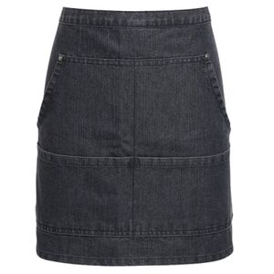 Jeans stitch denim waist apron Thumbnail