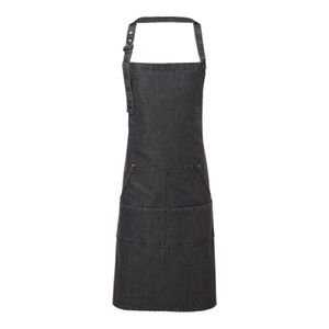 Jeans stitch bib apron Thumbnail