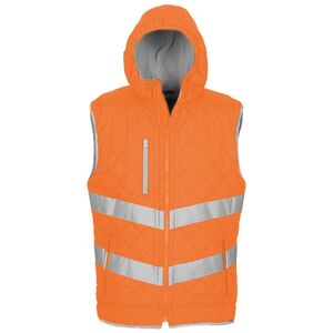 Hi-vis Kensington hooded gilet (HV007) Thumbnail