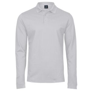 Tee Jays Luxury Stretch Long Sleeve Polo Shirt Thumbnail