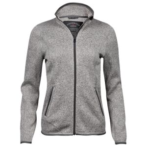 Tee Jays Ladies Knitted Outdoor Fleece Jacket Thumbnail