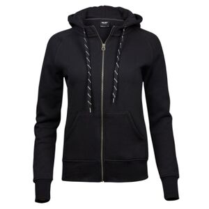 Tee Jays Ladies Fashion Zip Hooded Sweatshirt Thumbnail