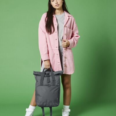 Twin handle roll-top backpack Thumbnail