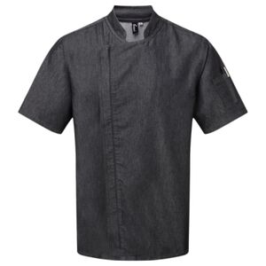 Chef's zip-close short sleeve jacket Thumbnail