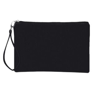 Canvas wristlet pouch Thumbnail