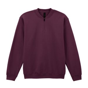 Softstyle™ midweight adult fleece 1/4-zip sweatshirt Thumbnail