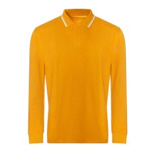 Long sleeve tipped 100 polo Thumbnail