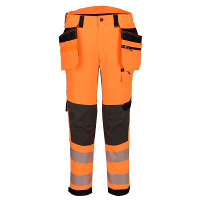 EV4 Hi-Vis Stretch Detachable Holster Class 2 Trousers Thumbnail
