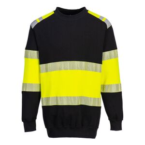 PW3 Modaflame Knit Hi-Vis Class 1 FR Sweatshirt Thumbnail