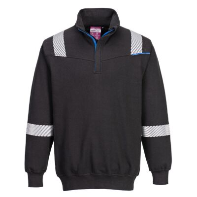 WX3 Modaflame Knit FR 1/4 Zip Sweatshirt Thumbnail