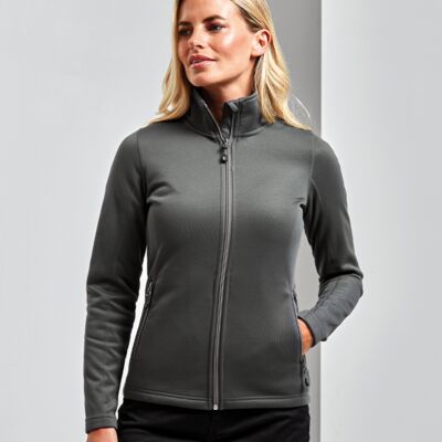 Premier Ladies Spun Dyed Recycled Zip Through Sweat Jacket Thumbnail