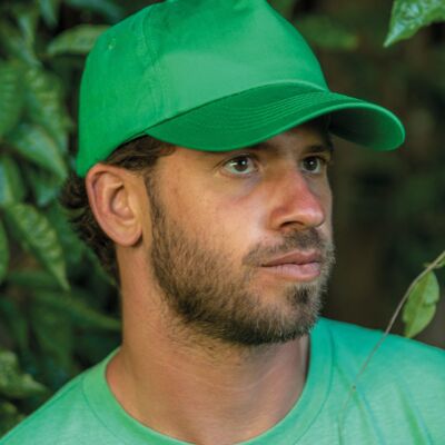 Result Boston 5 Panel Printers Cap Thumbnail