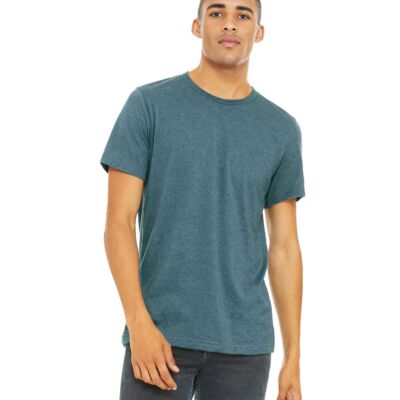 Unisex Heather Jersey Short Sleeve Tee Thumbnail