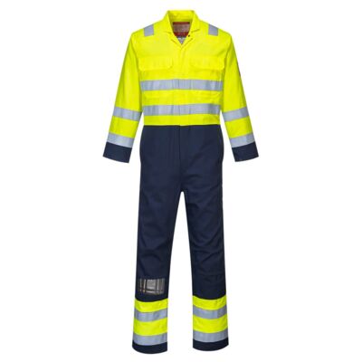 Bizflame Work Hi-Vis Contrast FR Coverall Thumbnail